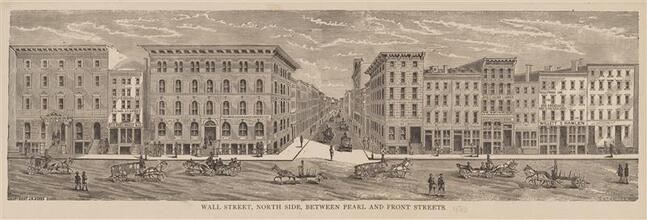 Wall Street, North Side, Between Pearl and Front Streets