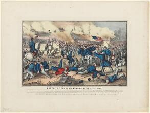 Battle of Fredericksburg Va. Dec. 13th 1862.