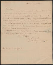 Letter from John Jay to Peter Jay Munro, January 2, 1800