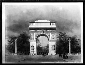 Washington Memorial Arch in Washington Square.