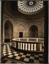 Canal Street and Third Avenue. Citizens Savings Bank. Interior, rotunda