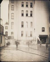 [Fire fighters, training exercise.]