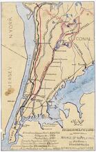 Map of Bronx River Pipeline Showing Source of Supplying Portions of 23rd and 24th Wards