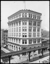 190-194 Spring Street and Bowery, N.W. corner. Germania Bank.
