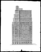 N.E. corner 40th Street and Madison Avenue. [Architectural model of a building.]