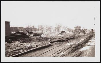 [176th Street looking west from Broadway.]