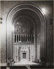 [Temple Emanu-El, interior.]