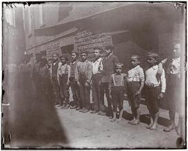 Drilling the Gang, Mulberry Street.