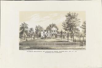 Summer Residence of Fernando Wood, Mayor, 1855-, 1856- , 1857- , 1858-