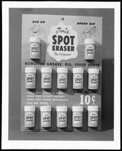 60 East 42nd Street. Duncan MacKenzie Co., display box with twelve small round boxes of Jamie Spot Eraser.