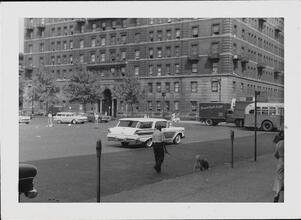 [7th Avenue between 116th and 117th, looking east.]