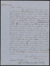 Letter from Thomas Jones to Arabella Jones Floyd, February 2, 1782