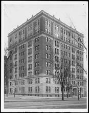 468 Riverside Drive at the corner of 119th Street. Concord Hall Apartment House.