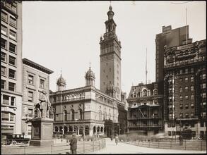 [Madison Square looking towards Madison Avenue and 26th Street.]