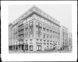 80th Street at the S.W. corner of Broadway. DeWitt and Saxony.