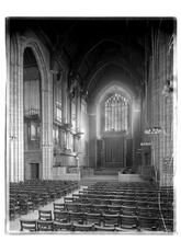 155th Street and Broadway. Chapel of the Intercession, detail of chancel.