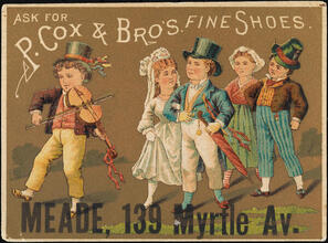 Ask For P. Cox & Bro's. Fine Shoes