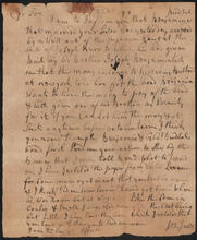 Letter from William Jones to Samuel Jones, July 22, 1770