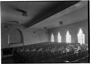 Brooklyn Law School. Auditorium window detail.