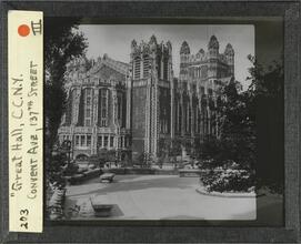 Great Hall, C.C.N.Y. Convent Avenue, 137th Street.