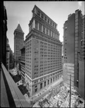 Bank of America Bdg. Wall & Wm. Sts.