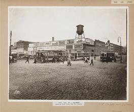 [West 42nd Street Looking East from 42nd Street Ferry.]