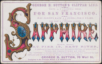 The New A 1 Super Clipper Sapphire