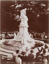 Monuments Heine Fountain 1899 Grand Concourse & 164th St. Bronx Unveiling Ceremonies.