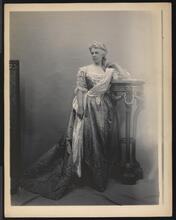 Portrait, Mrs. S.D. Ripley (Sister of J.H. Hyde) and Mr. Winthrop.