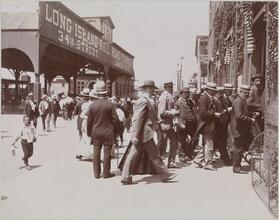 Street Scenes - 1898.  Long Island City.