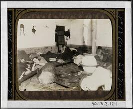 Women's Lodging Room in Eldridge Street Police Station.