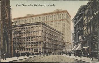 John Wanamaker Buildings, New York.