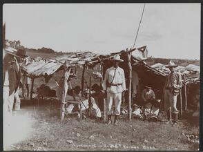 Insurgents in Camp, Havana Cuba.