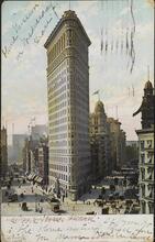 Flat Iron Building, New York.