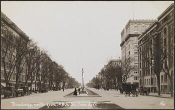 Broadway, north from 140th St., New York.