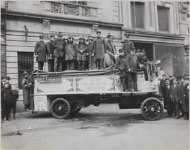 City Departments, Fires & Firefighting, Fire Engine No. 72.