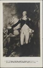 General George Washington at the Battle of Trenton.
