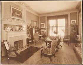[Residence. Interior, parlor.]