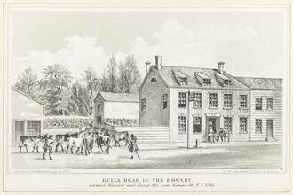 Bulls Head in the Bowery.