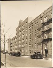 [Unidentified apartment building.]