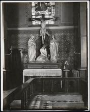 [Church. Interior, side altar.]