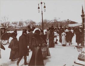 Street Scenes, 1899, Fifth Ave. No. from 59th St.