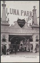 Entrance to Luna Park, Coney Island, N. Y.