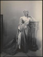 Portrait, Mrs. S.D. Ripley (Sister of J.H. Hyde) and Mr. Winthrop.