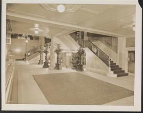 Hotel Astor, B'way & 45th St., N.Y., Interior, South Corridor.