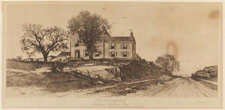 Old Homestead of Edgar Allen Poe
