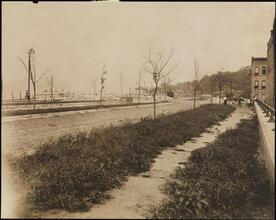 Riverside Drive Extension, Looking North from 149th Street.