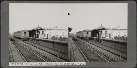 7125208. Linwood St. Station, Fulton St. "L".