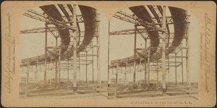 Elevated R R 110th St. N.Y.1.