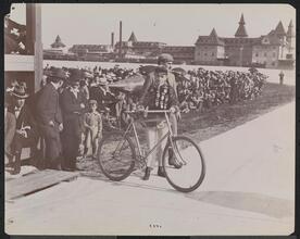 Bicycle Races, Manhattan Beach.